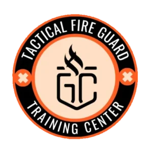 Tactical fire guard training center logo