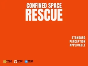 ทีมกู้ภัยที่อับอากาศ การใช้รอก Tripod และอุปกรณ์ช่วยชีวิตระดับสูง