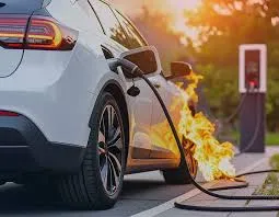 การฝึกอบรมความปลอดภัยรถยนต์ไฟฟ้า (EV Safety) และวิธีระงับเหตุเพลิงไหม้แบตเตอรี่ลิเธียมไอออนที่สถานีชาร์จ โดย TFGC