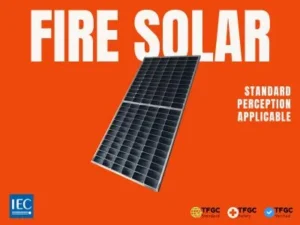 ความปลอดภัยและการดับเพลิงระบบ Solar Rooftop และโซล่าฟาร์ม