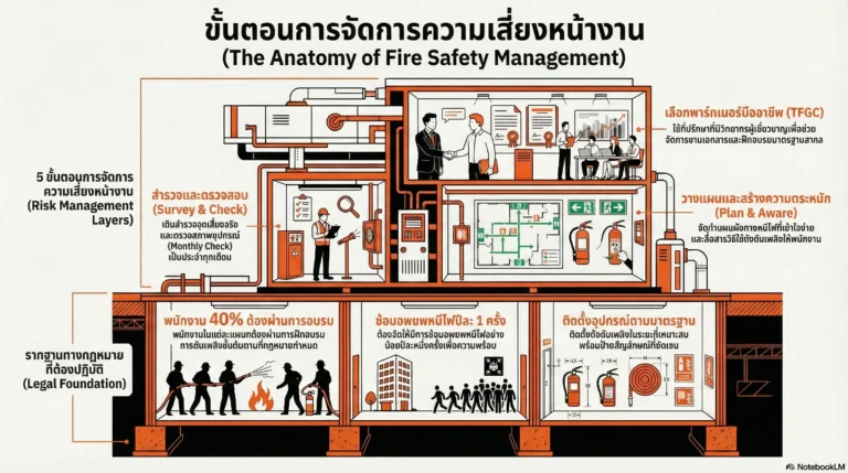 การจัดการ 5ขั้นตอน จป.มือใหม่ TFGC