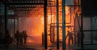 ขั้นตอนการระบายควันและความร้อนเพื่อเพิ่มทัศนวิสัยในหลักสูตร Industrial Fire Operation