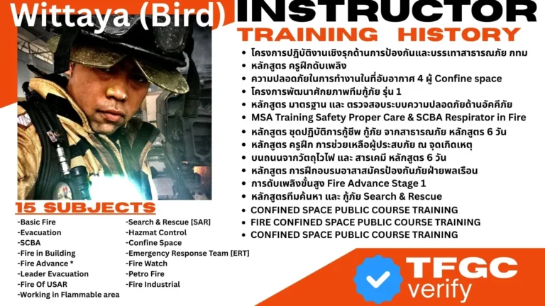 Instructor Proficiency Cert. TFGC