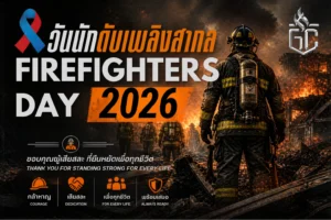 วันนักดับเพลิงสากล May 4th Firefighters Day 2026